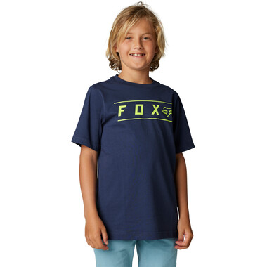 T-Shirt FOX PINNACLE Junior Maniche Corte Blu 2022 0